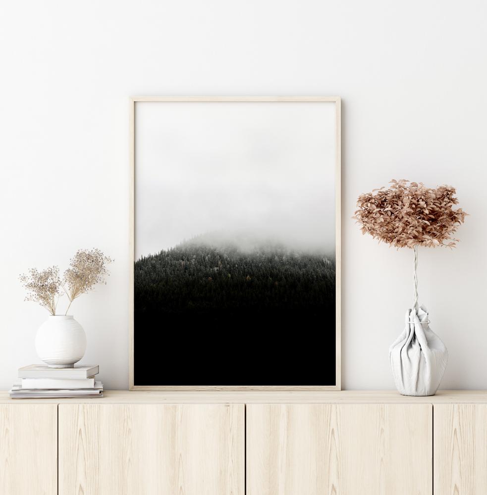 Bildverkstad Misty mountain Poster