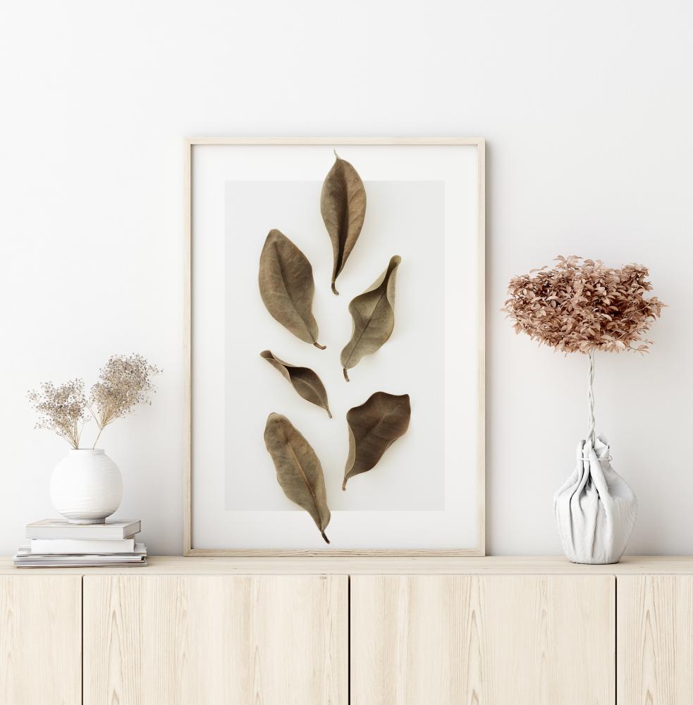 Bildverkstad Dried Leaves Poster