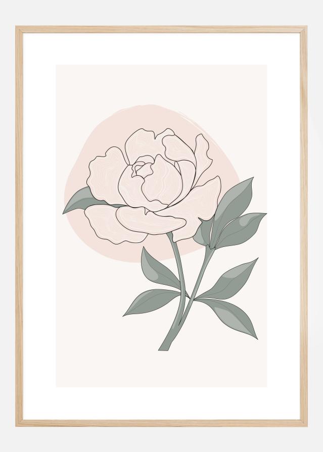 Bildverkstad PEONY Poster