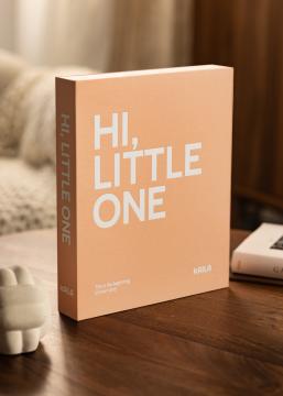 KAILA KAILA HI LITTLE ONE Pink - Coffee Table Photo Album (60 Schwarze Seiten)