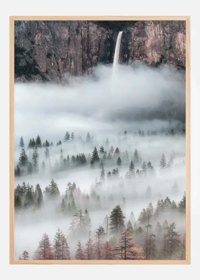 Bildverkstad Mist Falls Poster