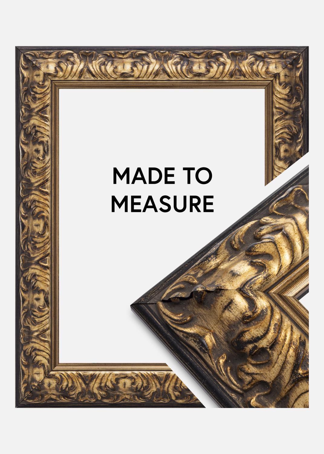 Product Image for Rahmen Odin Gold/Schwarz - Verschiedene Größen (Bilderrahmenprobe)