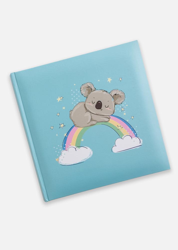 Walther Dreamer Baby-Fotoalbum Türkis - 22,5x24 cm (80 weiße Seiten / 40 Blatt)