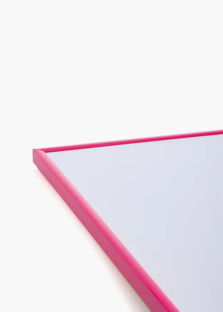 Ram med passepartou Rahmen New Lifestyle Hot Pink 30x40 cm - Passepartout Schwarz 8x12 inches