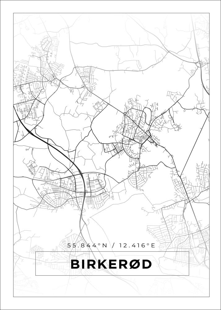 Bildverkstad Map - Birkerød - White