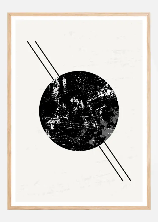 Bildverkstad Abstract Circle III Poster