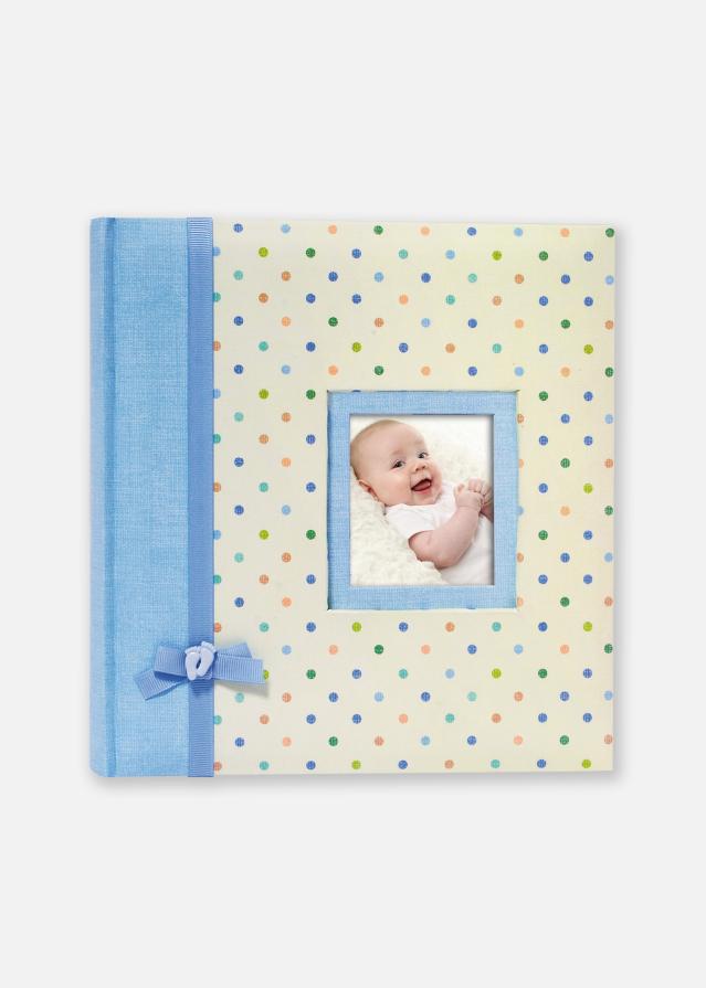 BGA Nordic Kara Babyalbum Blau - 200 Bilder 11x15 cm