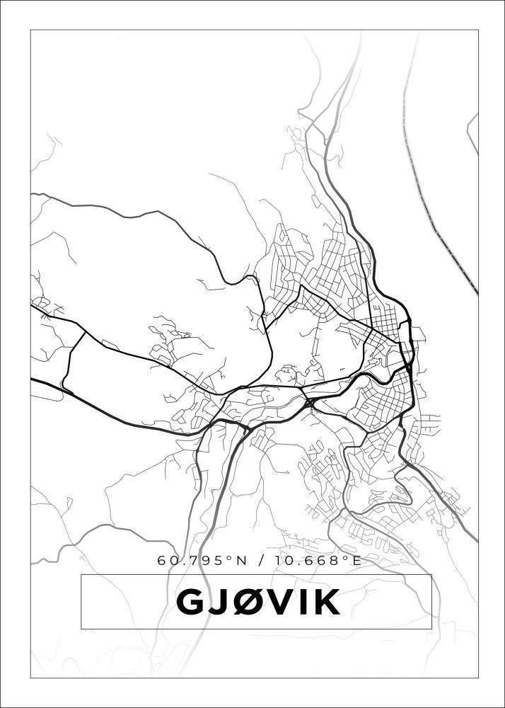 Bildverkstad Map - Gjøvik - White