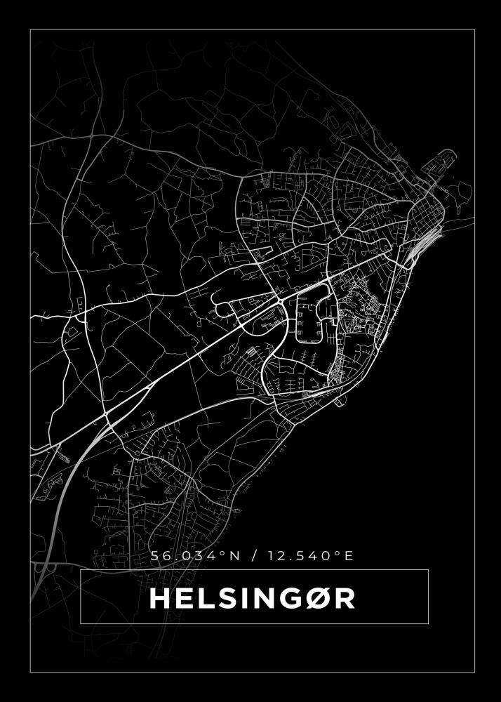 Bildverkstad Map - Helsingør - Black