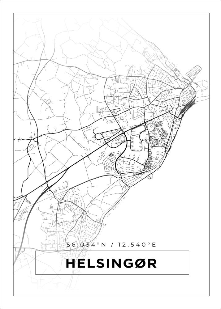 Bildverkstad Map - Helsingør - White