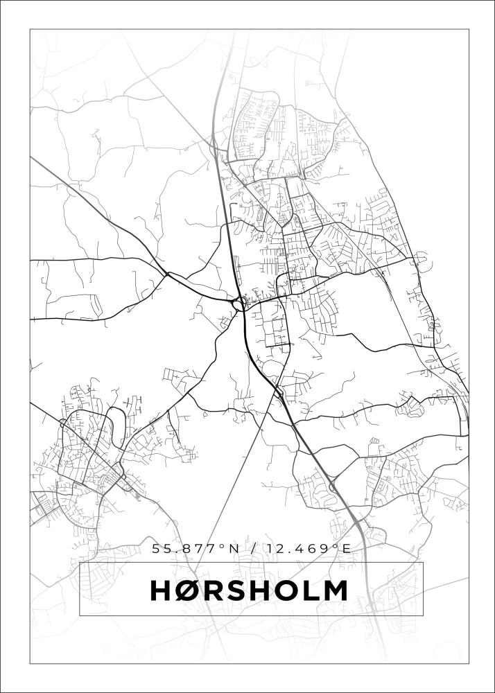 Bildverkstad Map - Hørsholm - White