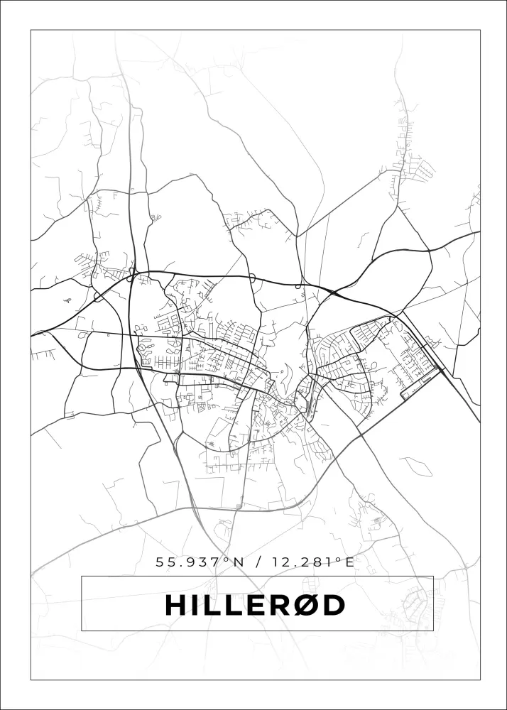 Bildverkstad Map - Hillerød - White