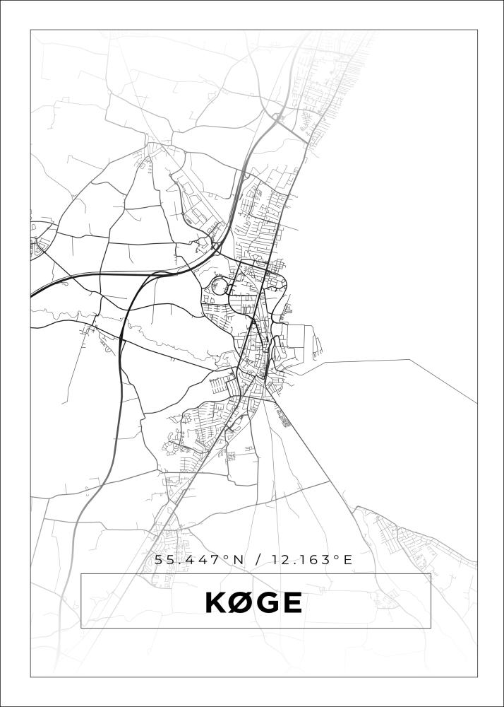 Bildverkstad Map - Køge - White