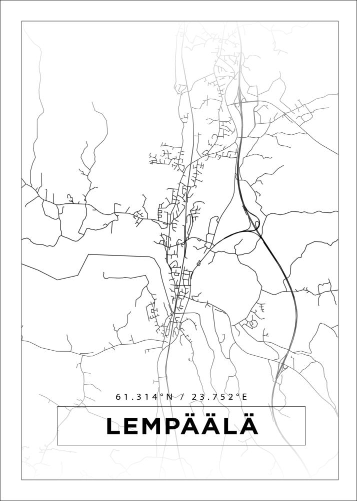 Bildverkstad Map - Lempäälä - White