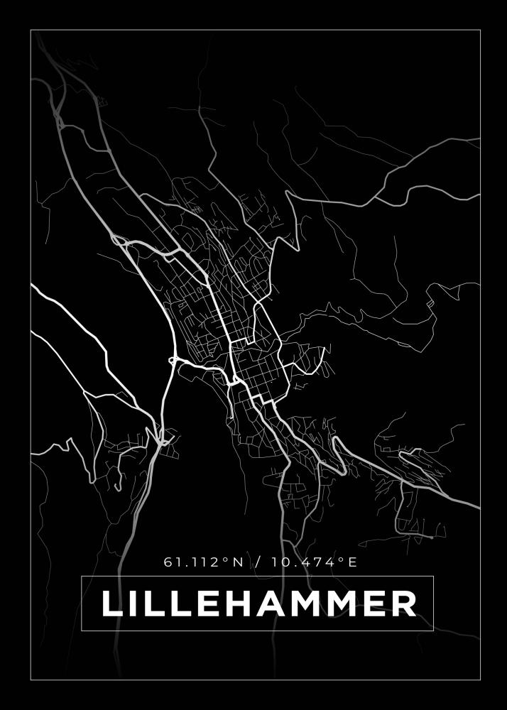 Bildverkstad Map - Lillehammer - Black