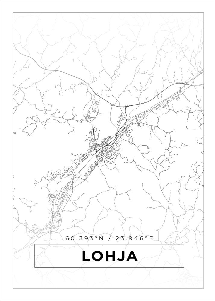 Bildverkstad Map - Lohja - White