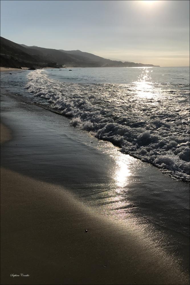 Bildverkstad Malibu Beach View Poster