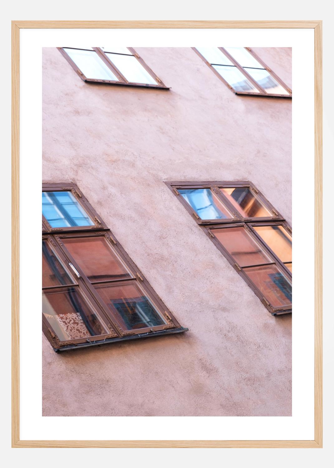 Product Image for Pink Plastered wall Poster (21x29.7 cm (A4))