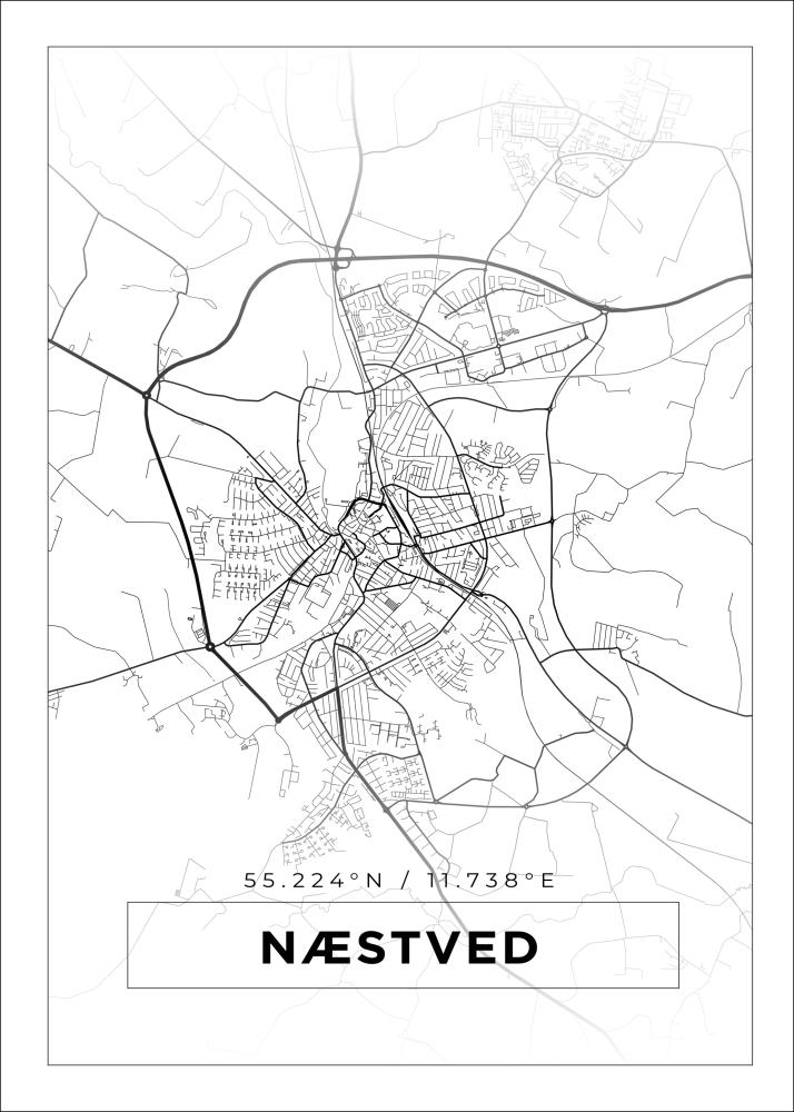 Bildverkstad Map - Næstved - White