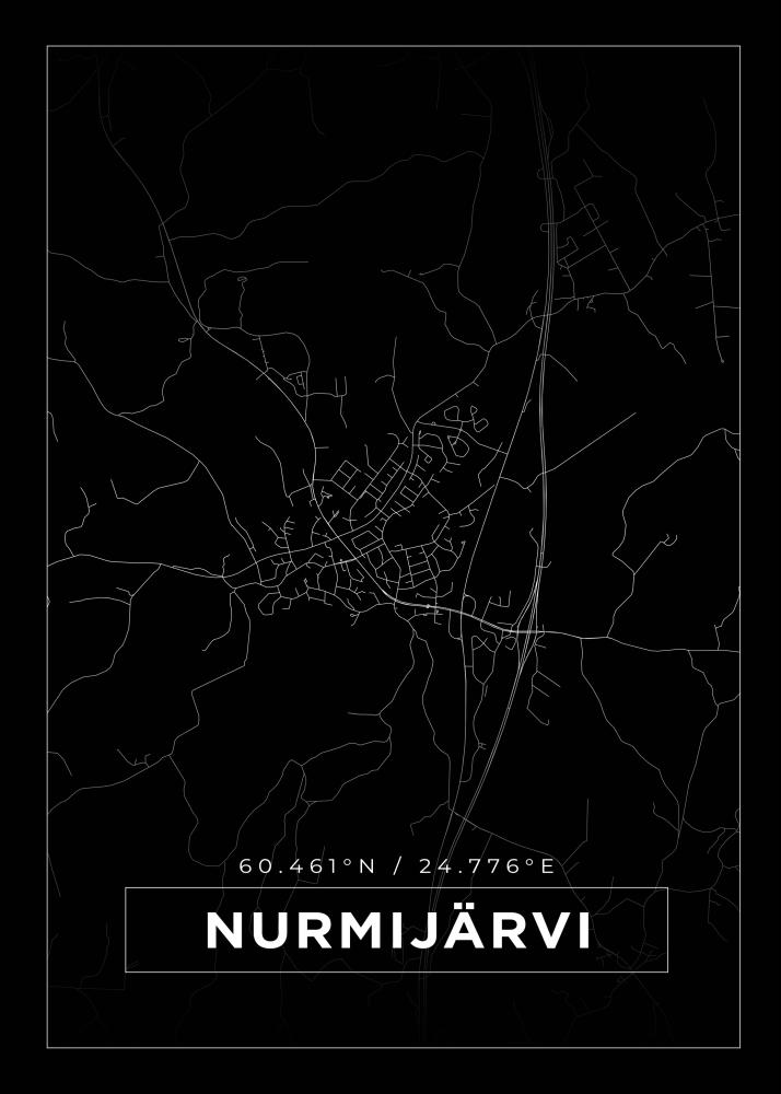 Bildverkstad Map - Nurmijärvi - Black