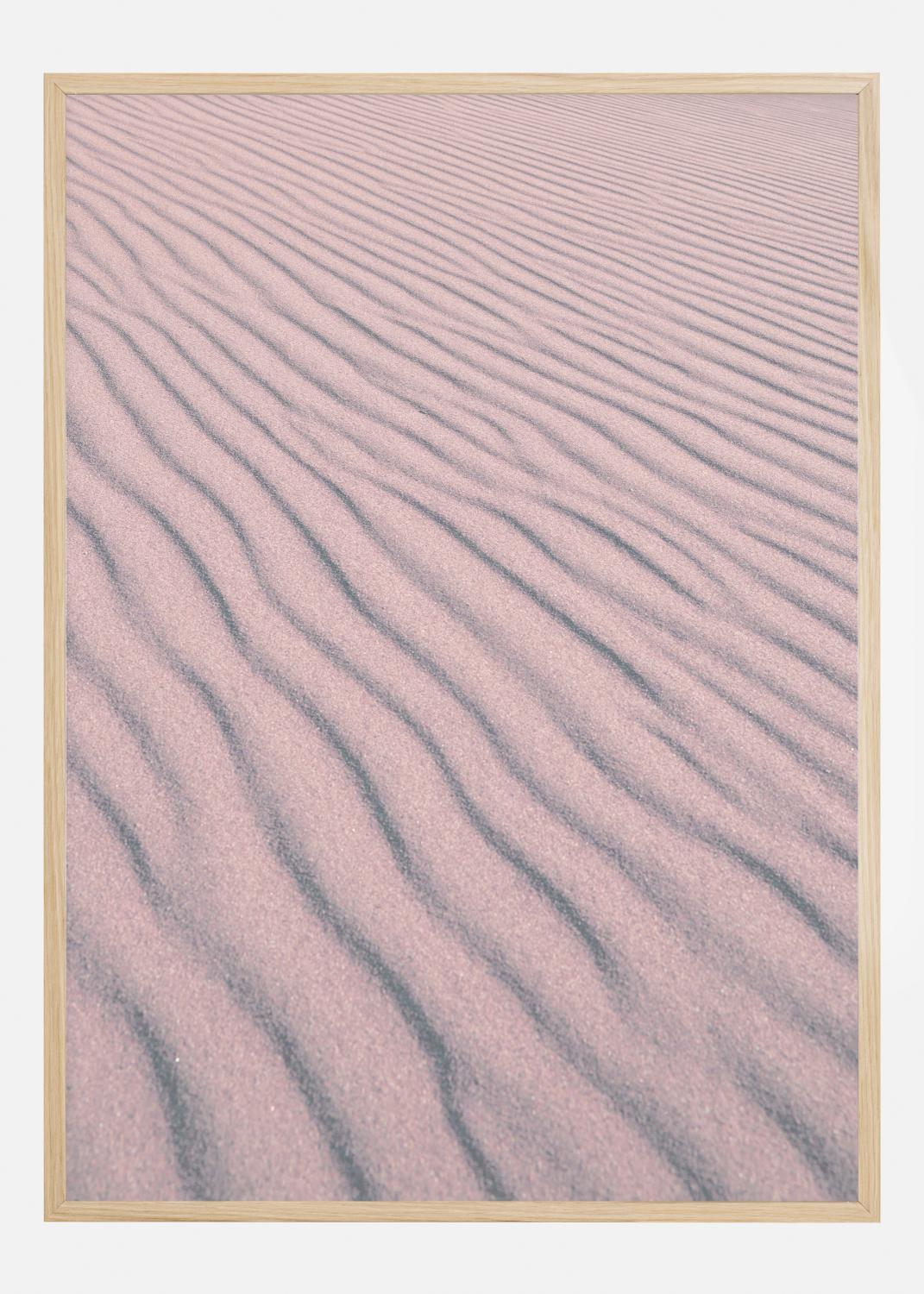 Product Image for Pink Sandy Waves Poster (21x29.7 cm (A4))