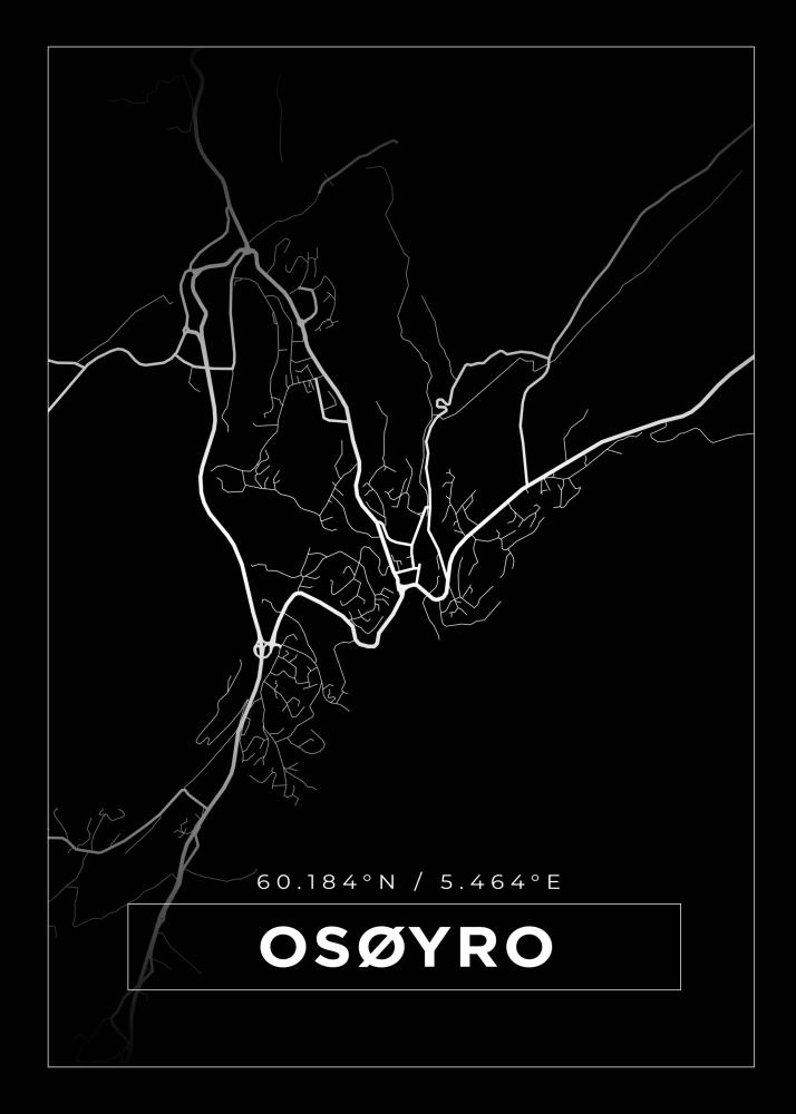 Bildverkstad Map - Osøyro - Black