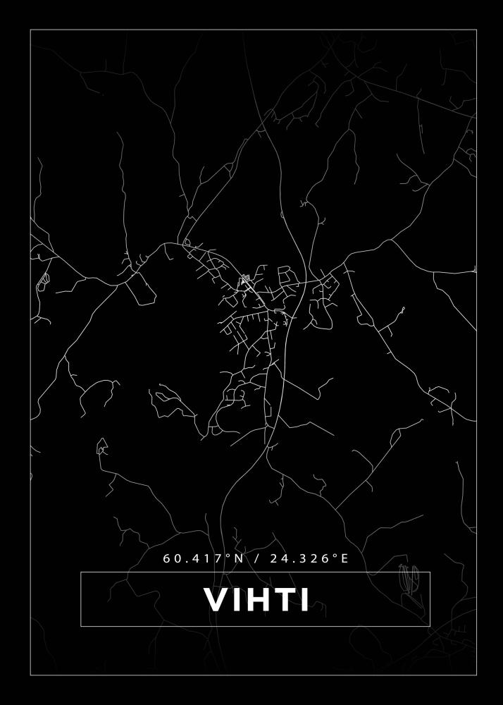 Bildverkstad Map - Vihti - Black