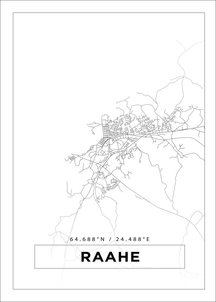 Bildverkstad Map - Raahe - White