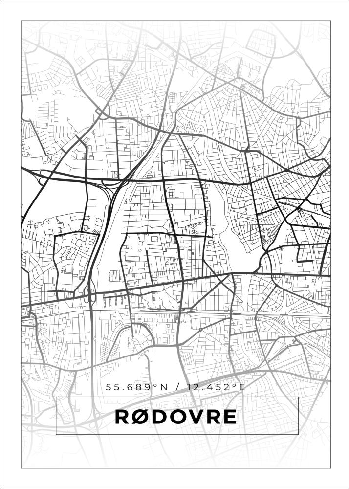 Bildverkstad Map - Rødovre - White