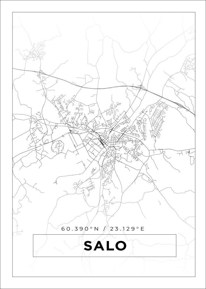 Bildverkstad Map - Salo - White