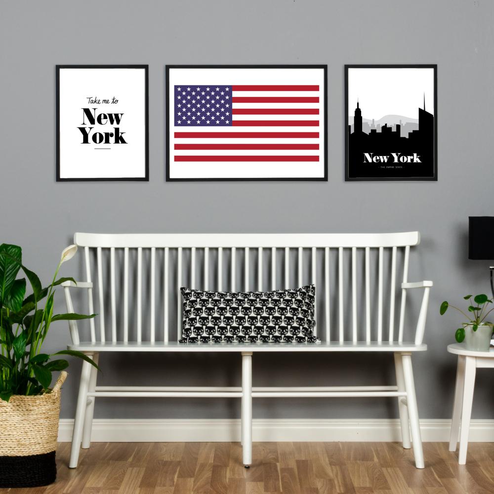 Bildverkstad New York Skyline Poster