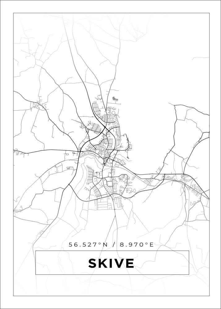 Bildverkstad Map - Skive - White