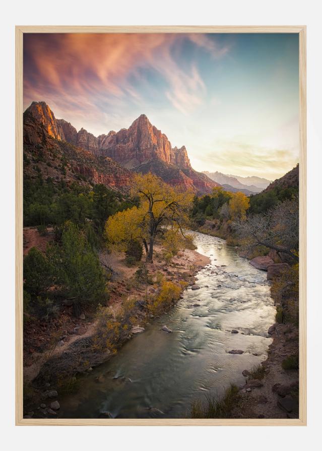 Bildverkstad Zion National Park Poster