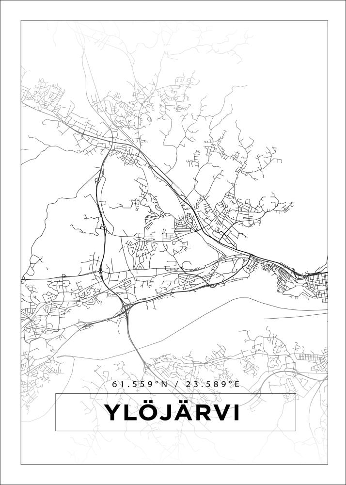 Bildverkstad Map - Ylöjärvi - White