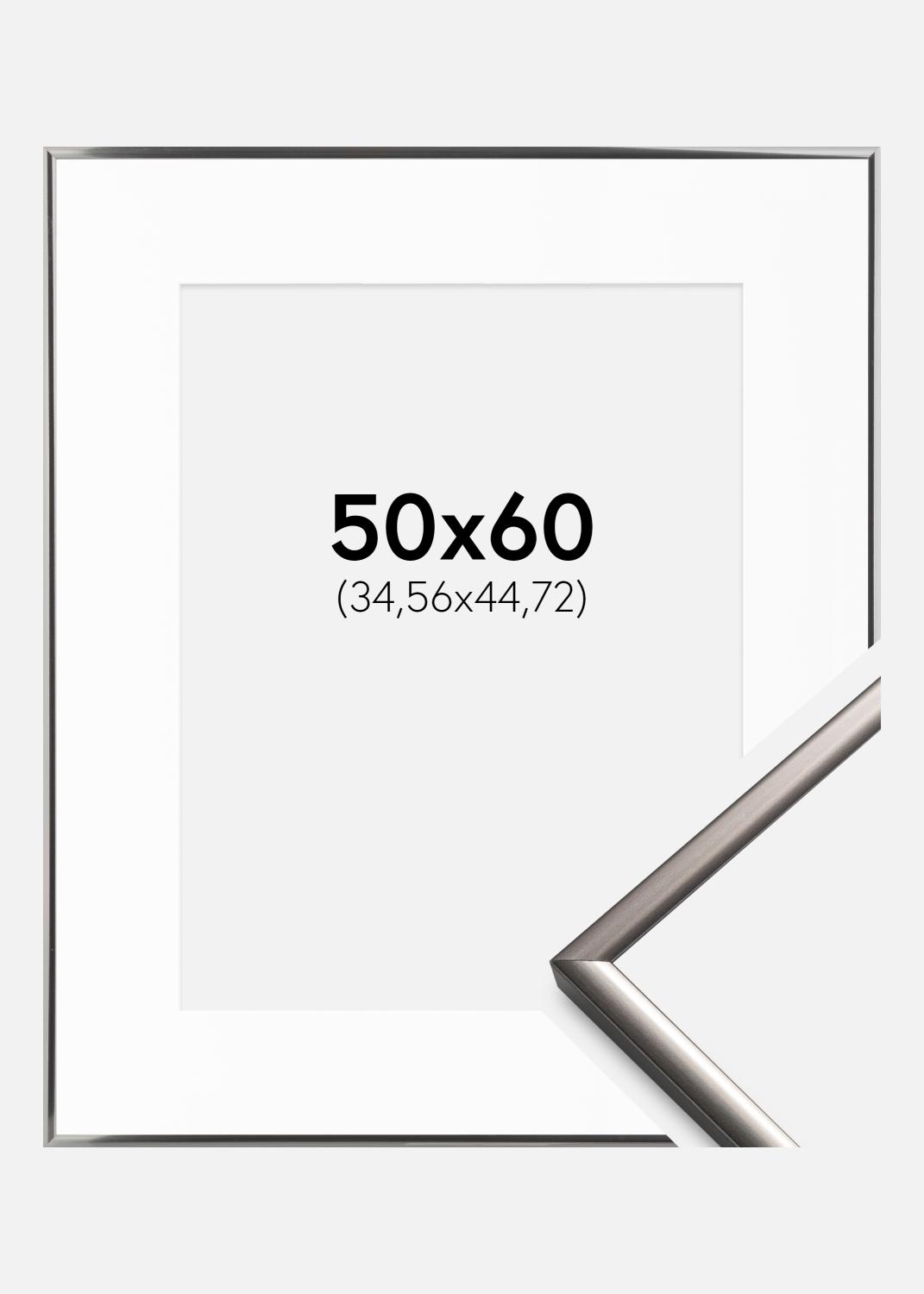 Product Image for Rahmen New Lifestyle Stahl 50x60 cm - Passepartout Weiß 14x18 inches