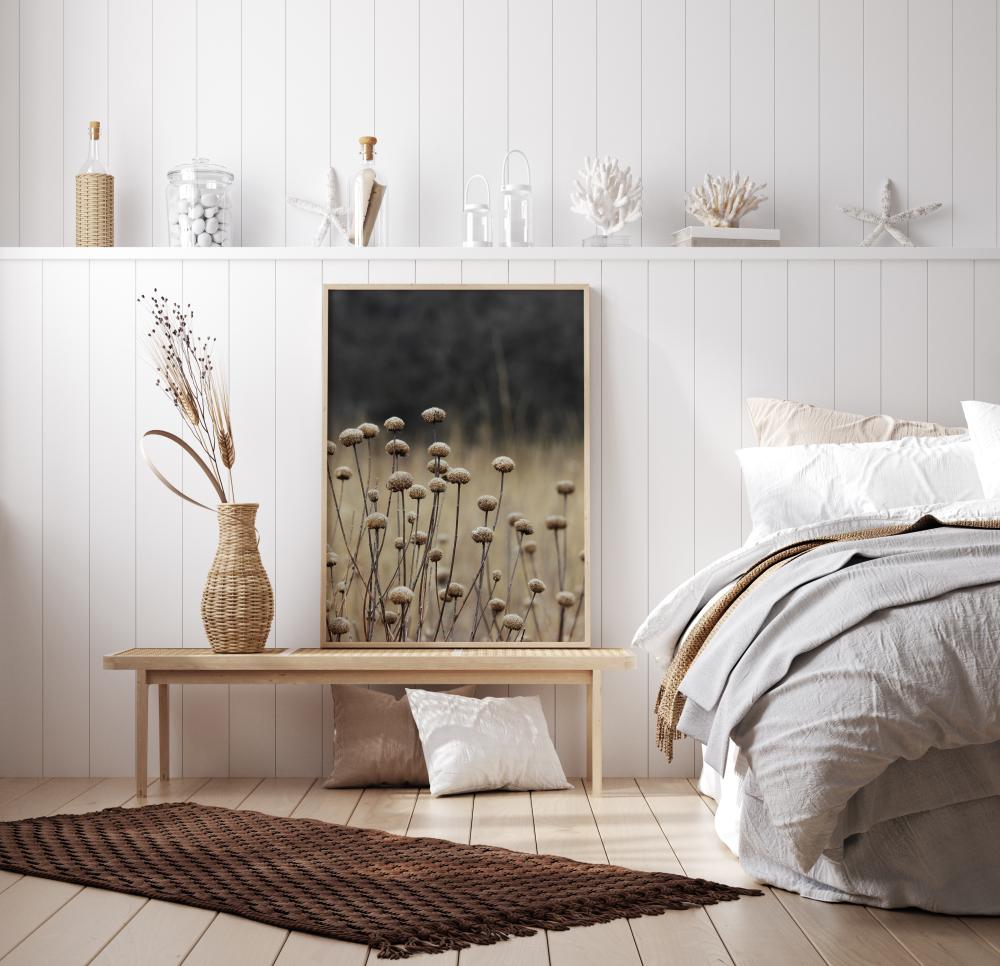 Bildverkstad Beige Field Poster