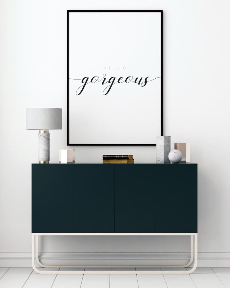 Bildverkstad Hello Gorgeous Poster