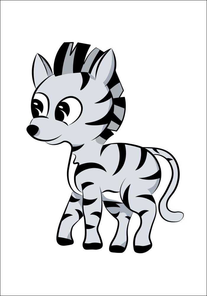 Bildverkstad Die Tiere der Welt Zebra