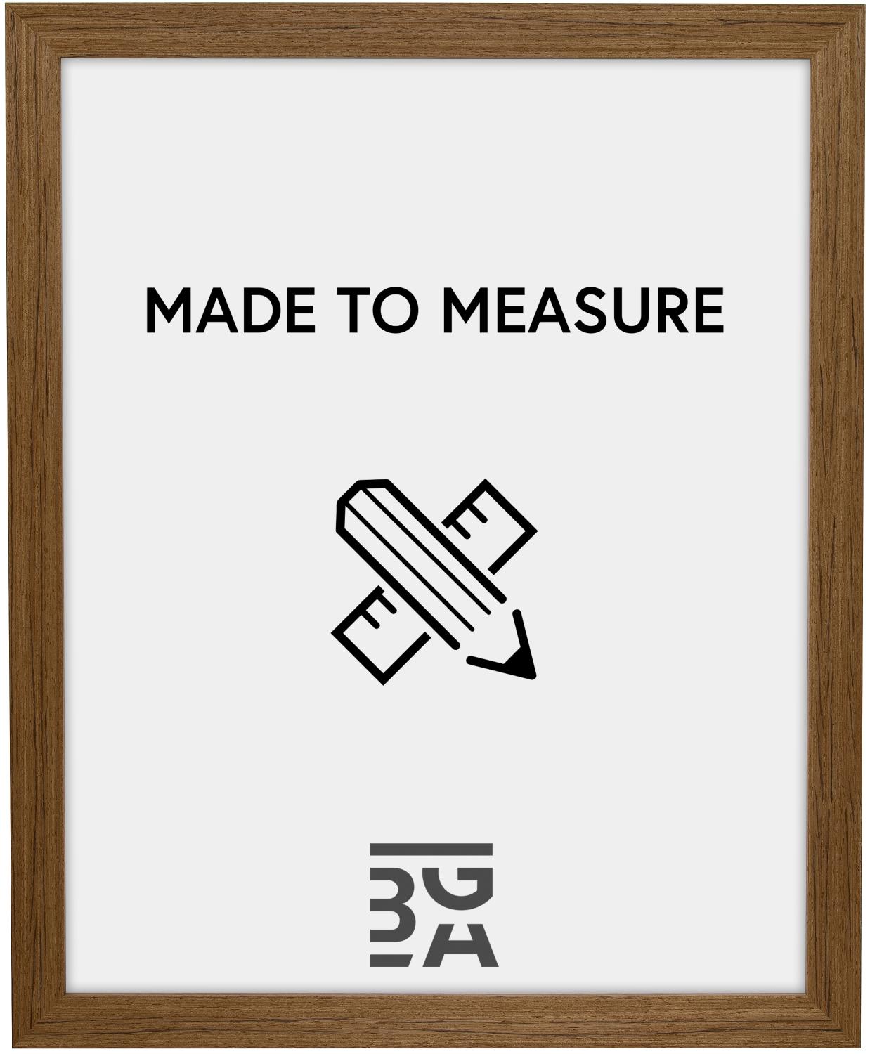 Product Image for Rahmen Timber Teak - Größe nach Wunsch (Bilderrahmenprobe)