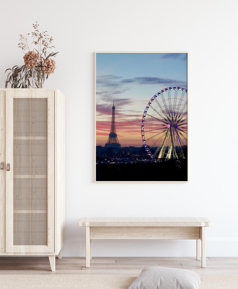 Bildverkstad Paris Wheel Poster