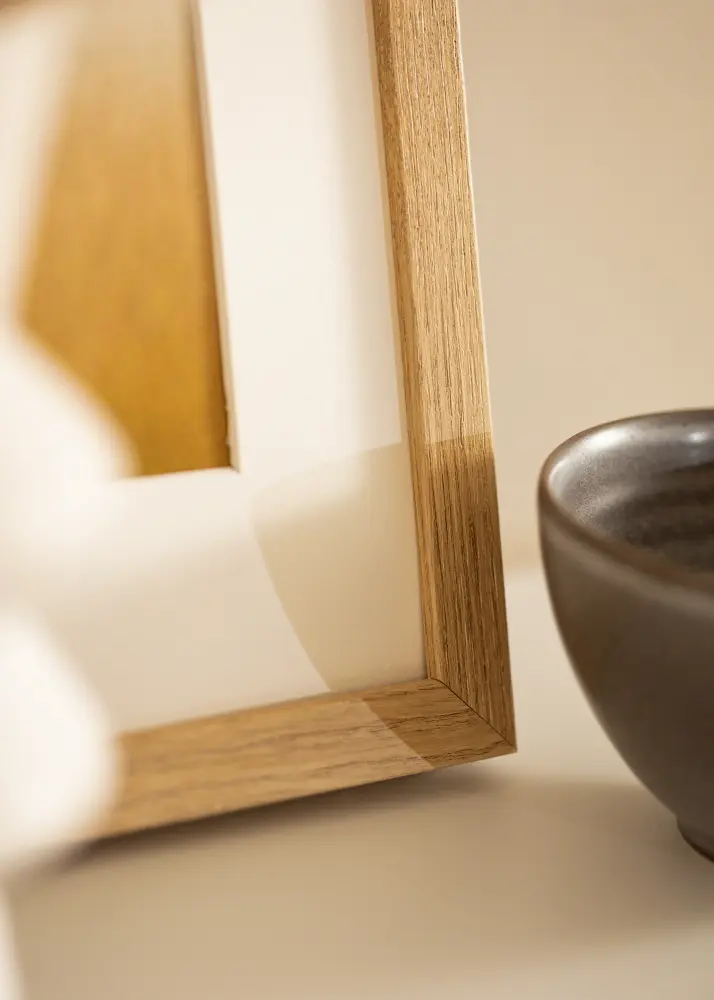 Mavanti Rahmen Hermes Acrylglas Natural Oak 60x60 cm