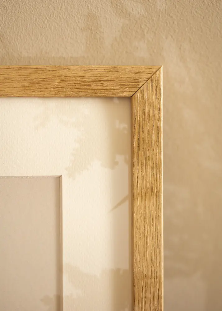 Mavanti Rahmen Hermes Acrylglas Natural Oak 60x60 cm