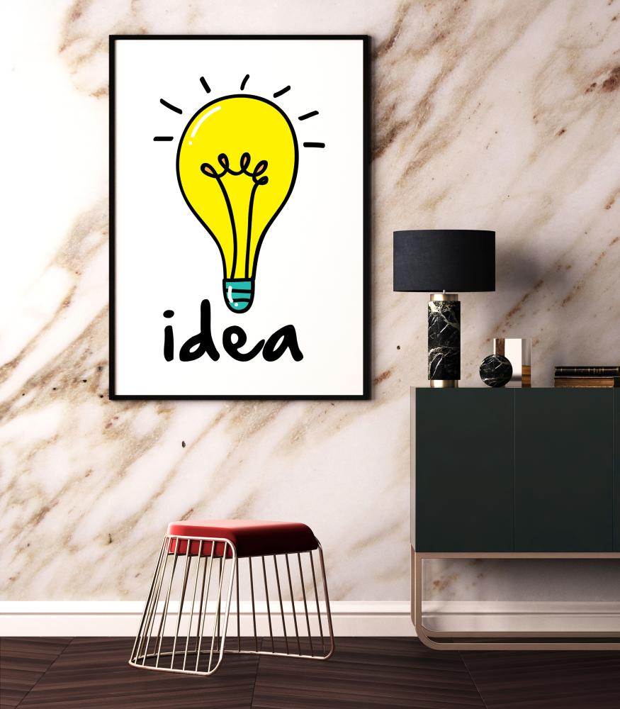 Bildverkstad Lightbulb Poster