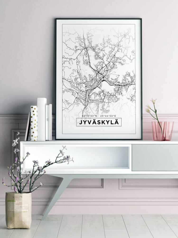 Bildverkstad Map - Jyväskylä - White