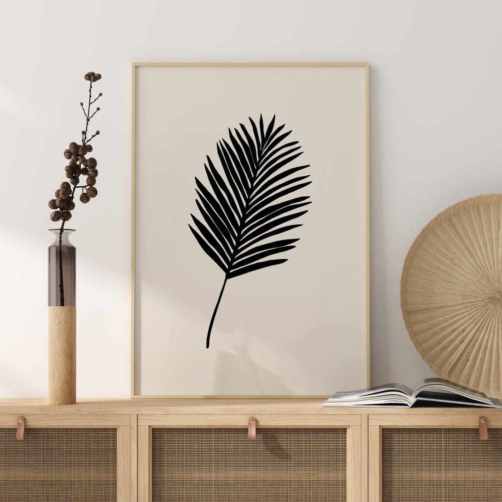 Bildverkstad Black Palm Poster