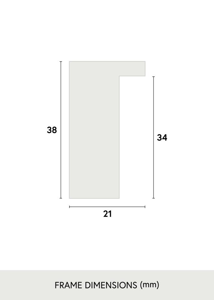 Ramverkstad Rahmen Wood Selection Grey II - Größe nach Wunsch