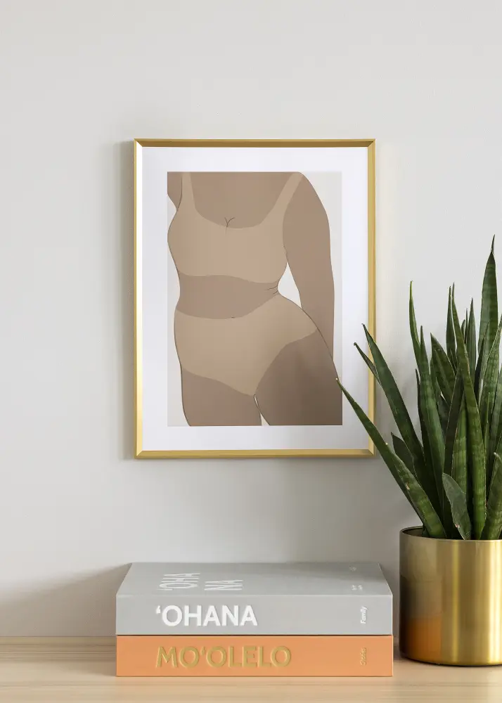 Walther Rahmen Desire Gold 21x29,7 cm (A4)