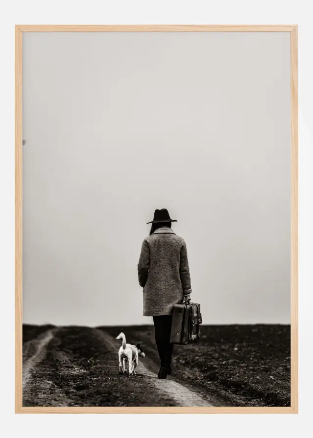 Bildverkstad Dogwalk Poster