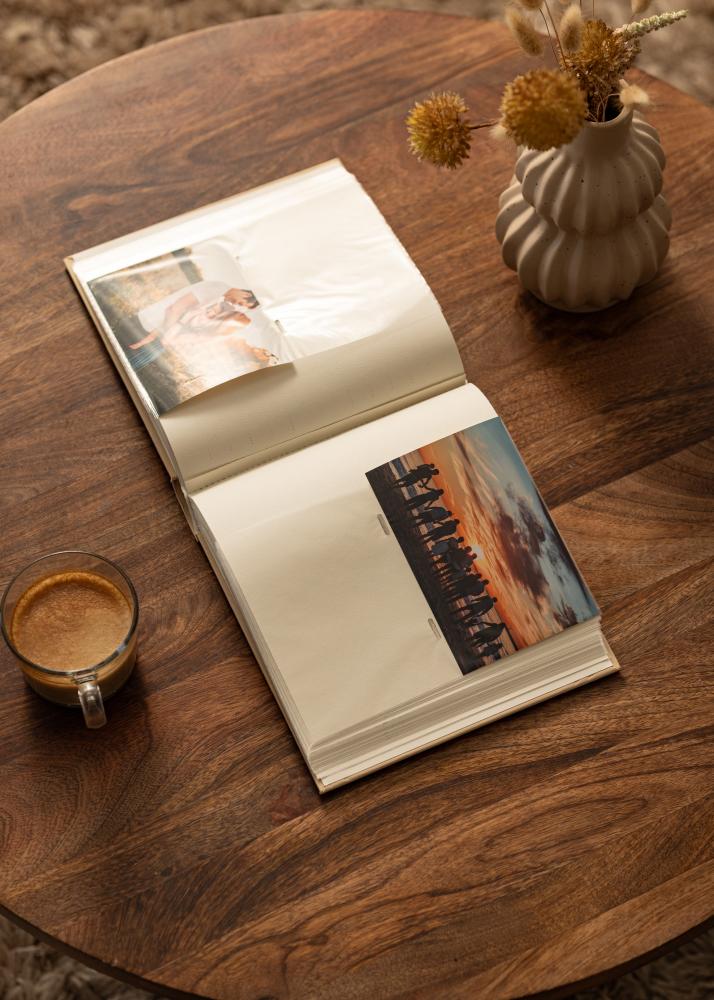 BGA Memories Linen Fotoalbum Beige - 200 Fotos Format 10x15 cm