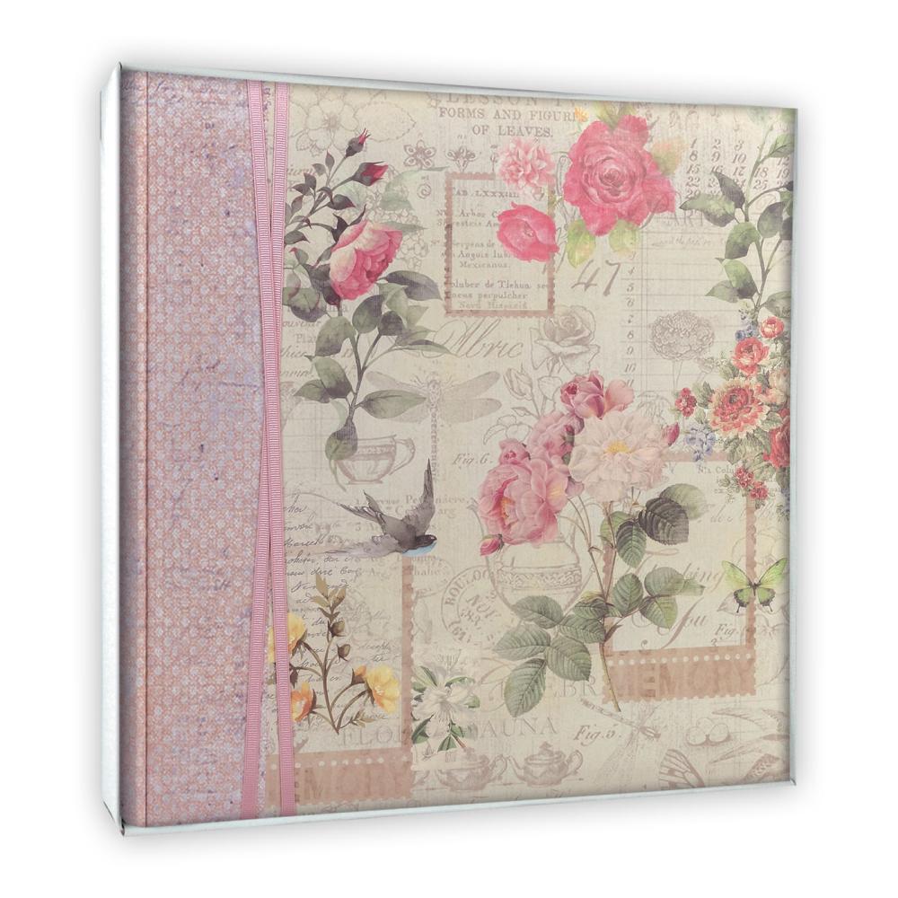 ZEP Ophelia Album Rosa - 32x32 cm (100 weiße Seiten / 50 Blatt)